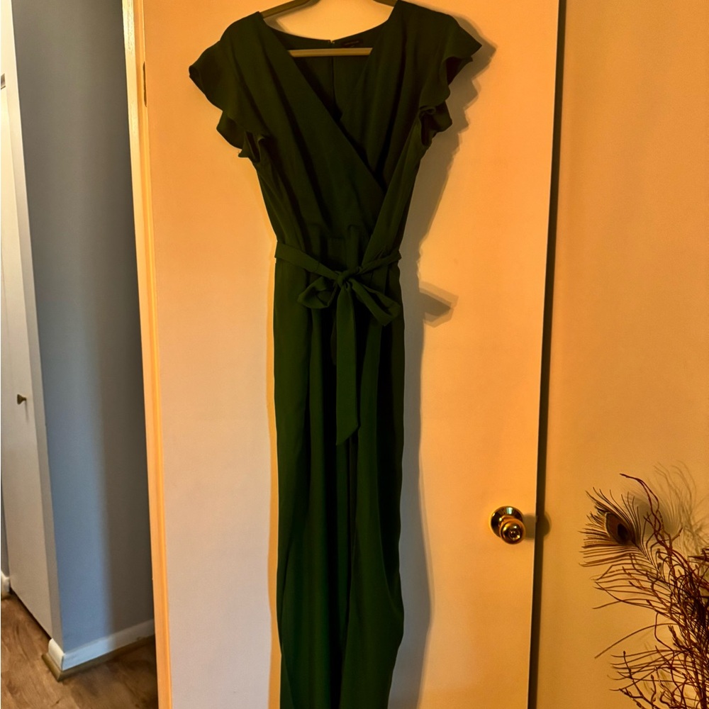 Ann Taylor Green Jumpsuit